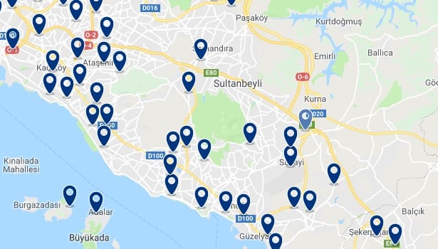 Estambul - Cerca del Aeropuerto Sabiha Gokcenl - Haz clic para ver todos los hoteles en un mapa