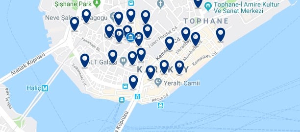 Estambul - Karakoy - Haz clic para ver todos los hoteles en un mapa