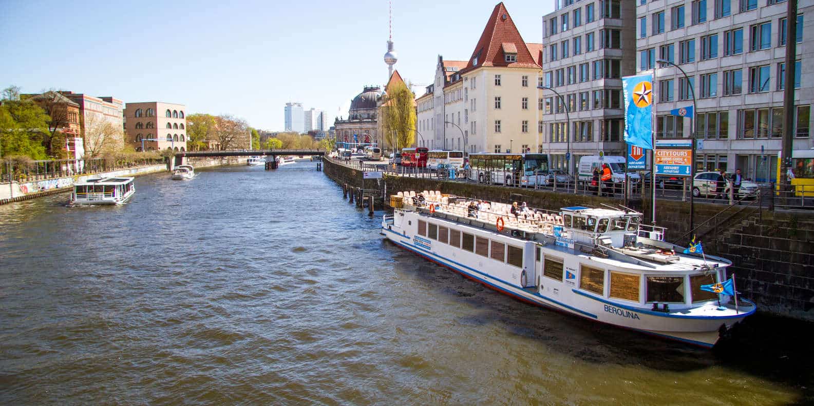Berlín - Tour en barco de 2,5 horas por el río Spree