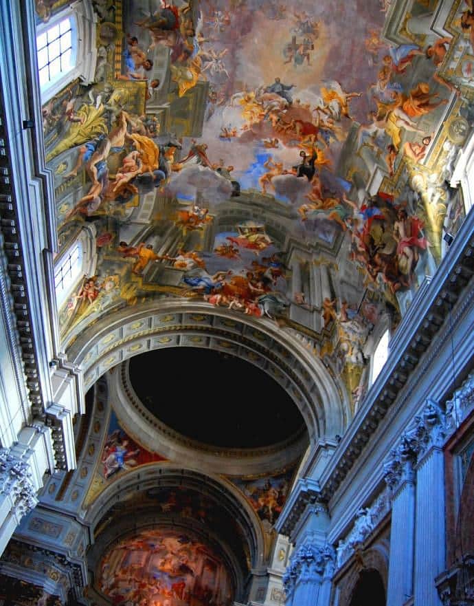 Esglésies més boniques de Roma - Sant Ignasi de Loiola