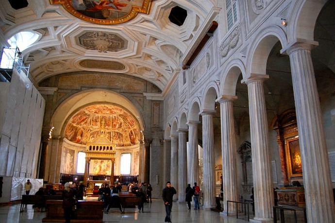 Esglésies per a visitar a Roma - Basílica de Sant Pietro in Vincoli