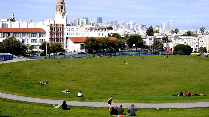Dolores Park fue uno de los antiguos cementerios de San Francisco