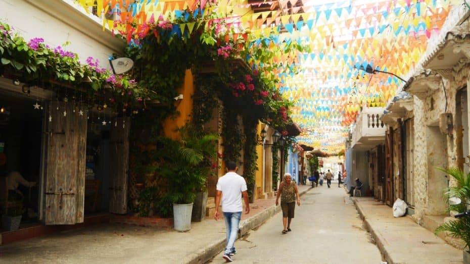 Route through the Caribbean region of Colombia - Cartagena