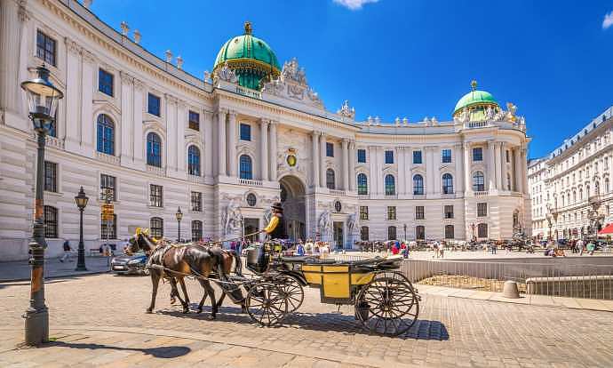 Palacio de Hofburg en Viena