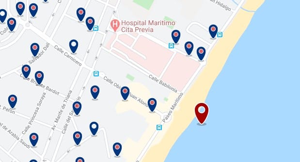 Torremolinos - Playamar - Haz clic para ver todos los hoteles en un mapa