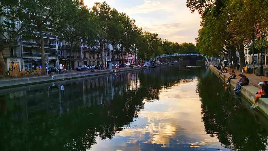 Barrios alternativos de París - Canal de San Martín