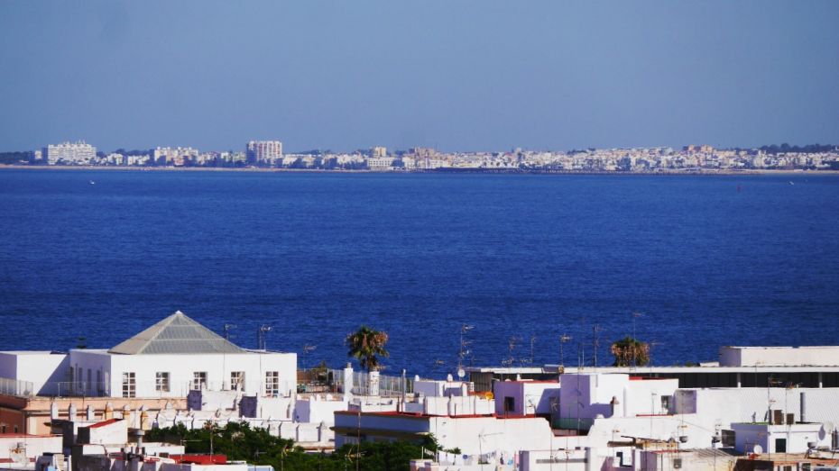 Vistas de El Puerto de Santa María desde la Torre Tavira, Cádiz