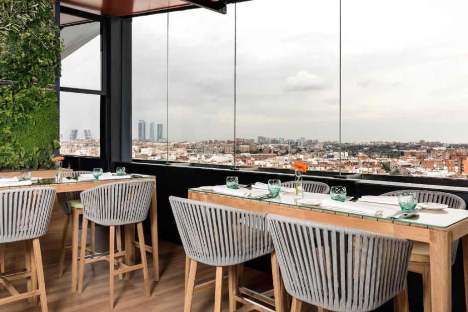 Have breakfast with the best views of Madrid - Hotel Puerta América