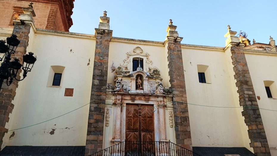 Church of San Miguel Arcangel in Plaza España, Jerez de Los Caballeros