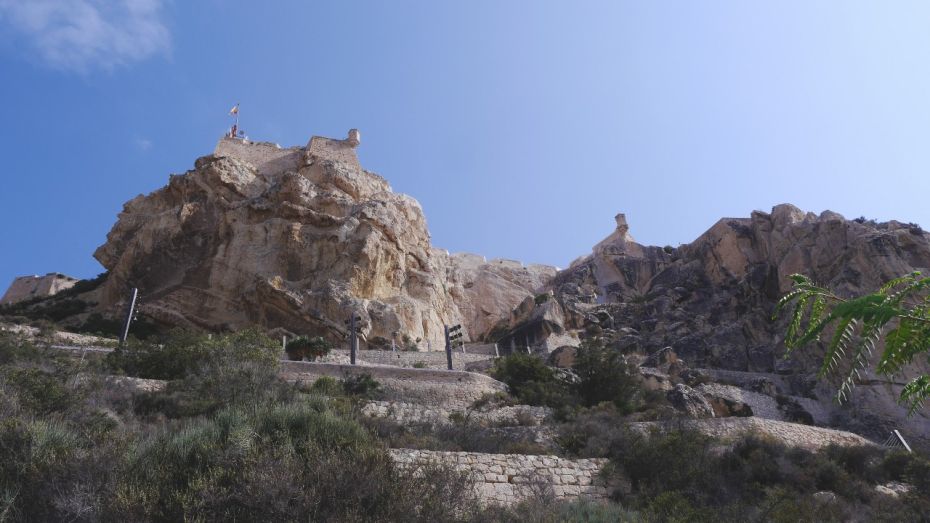 Cara del moro, monte Benacantil, Alicante, Comunitat Valenciana
