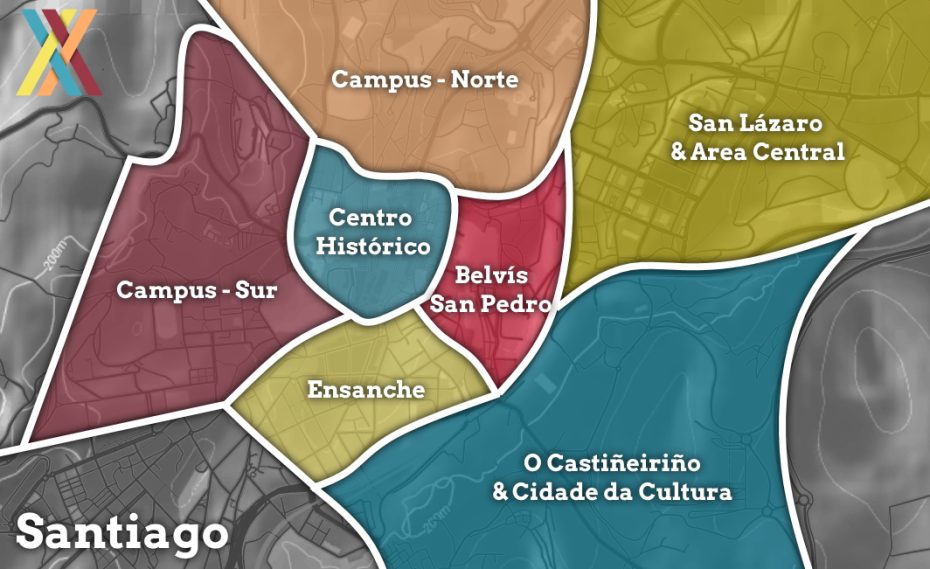Click here to see all Santiago de Compostela hotels on a map