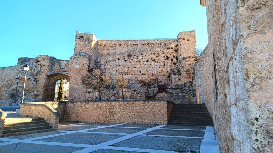 Ruinas del castillo de Cuenca, España