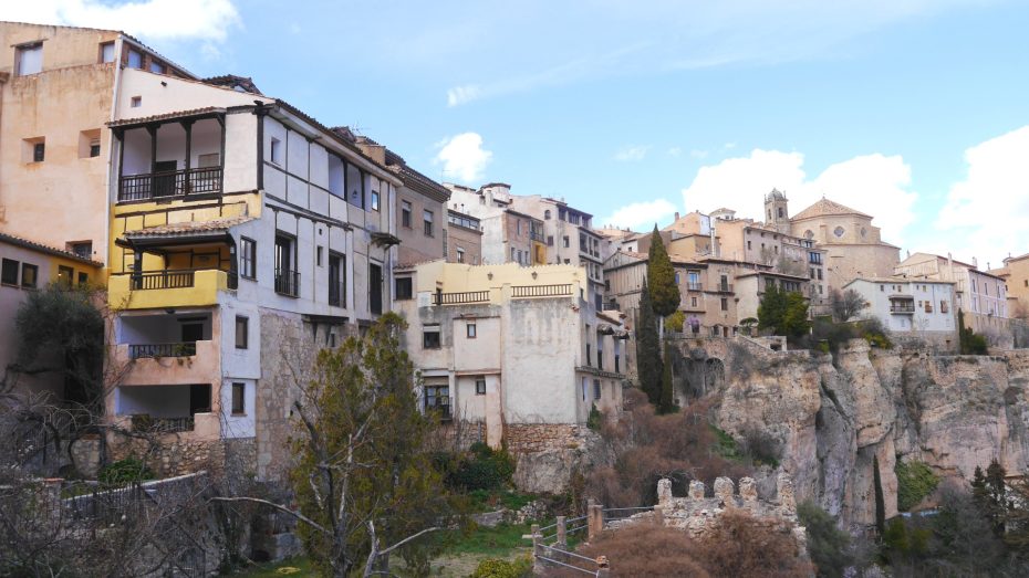 Vistas de Cuenca desde la terraza de la catedral