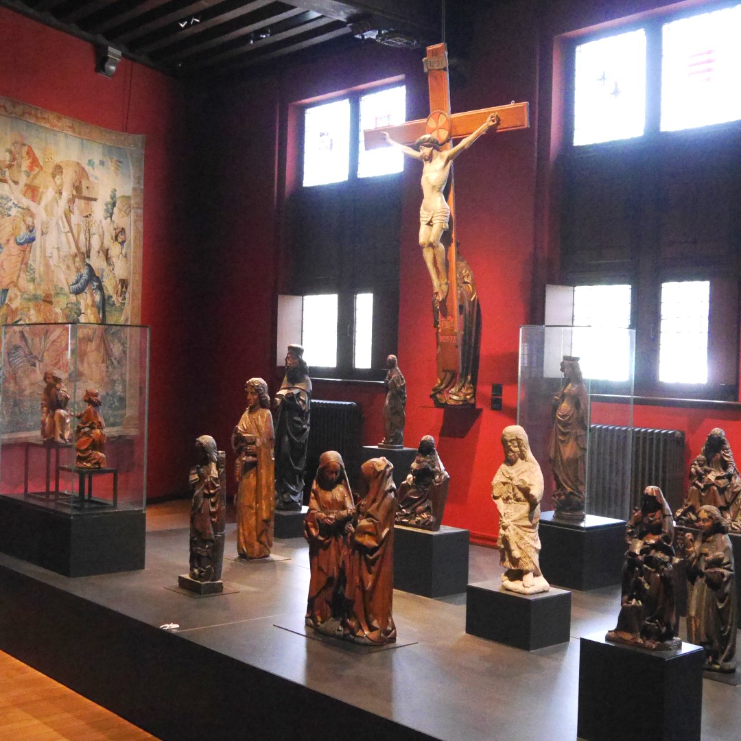 Arte religioso en el Gruutehusemuseum de Brujas