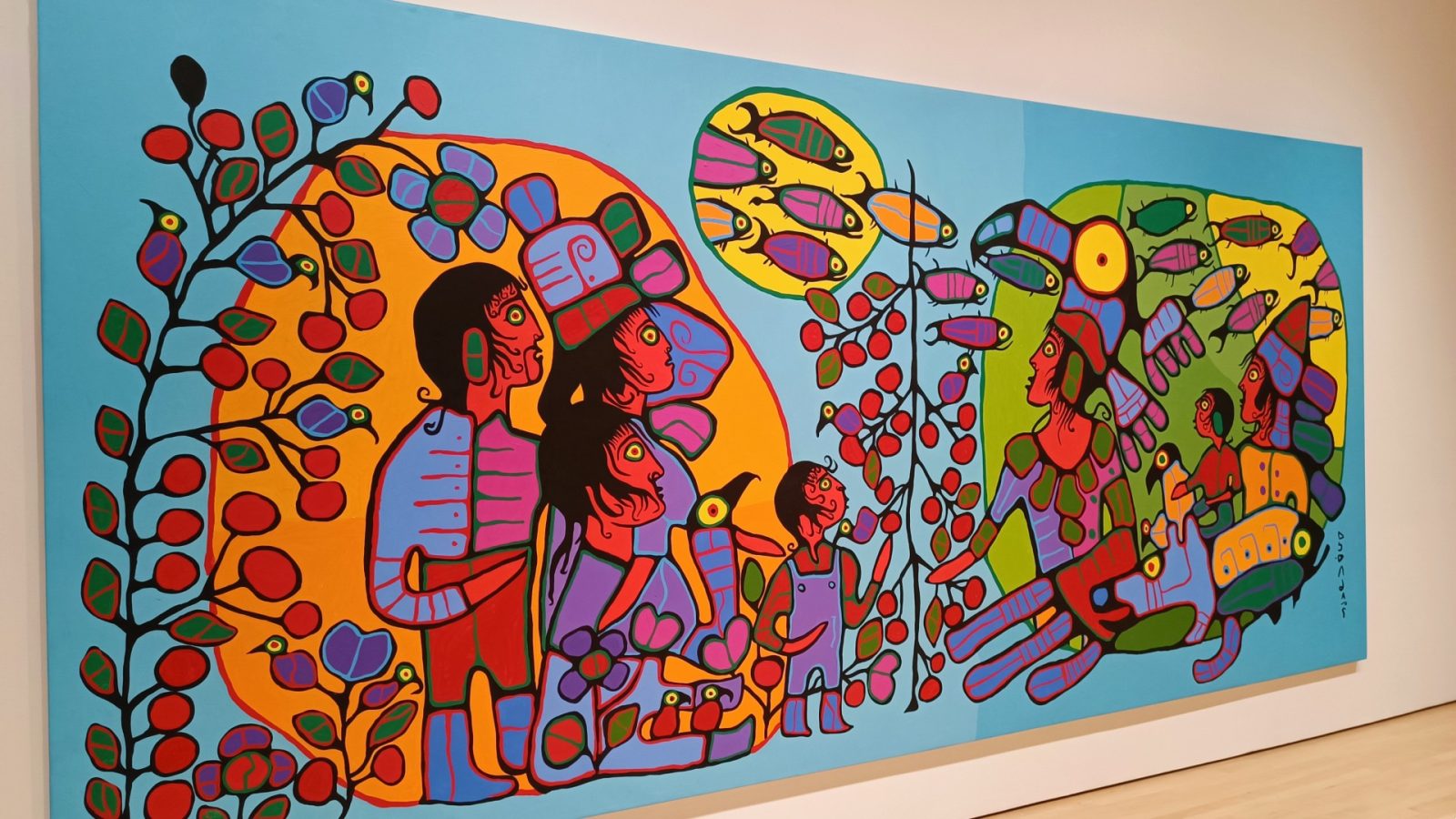Colección de arte indígena en la Galería Nacional de Canadá