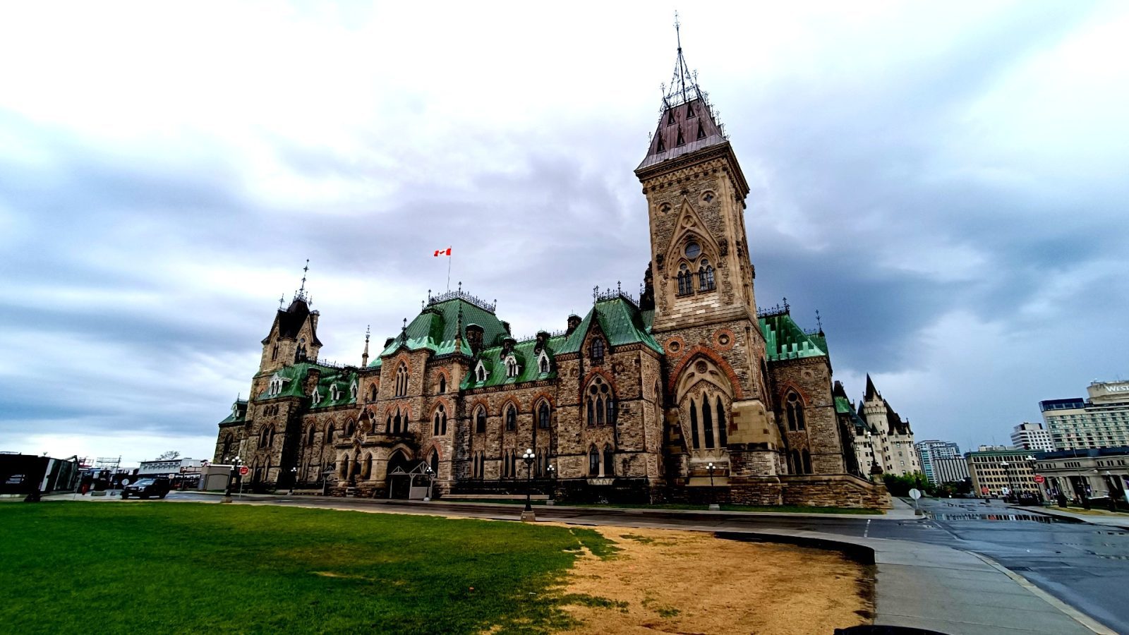 East Block de los edificios del Parlamento de Canadá