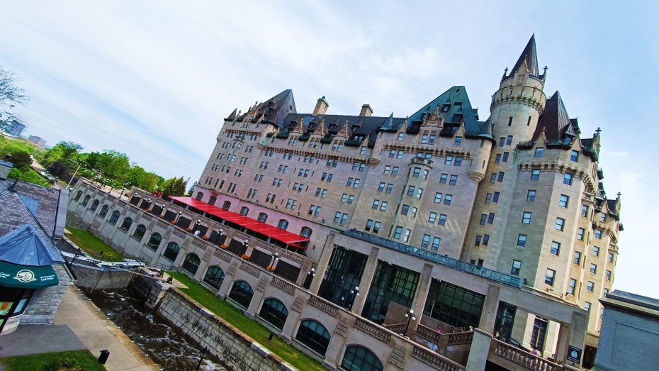 The Château Laurier is the most famous hotel in Ottawa