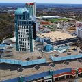 El casino de Fallsview es uno de los atractivos del lado canadiense de Niagara Falls