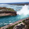 Vistas de las Horseshoe Falls desde la Skylon Tower - Atractivos de Niagara Falls, ON