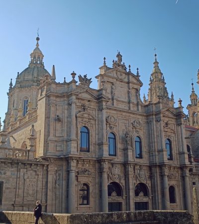 Fachada de la Azibechería de la Catedral de Santiago de Compostela, Galicia