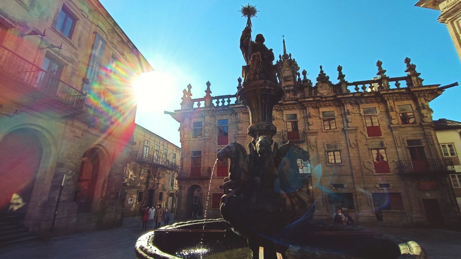 Plaza das Praterías - Atractivos de Santiago de Compostela