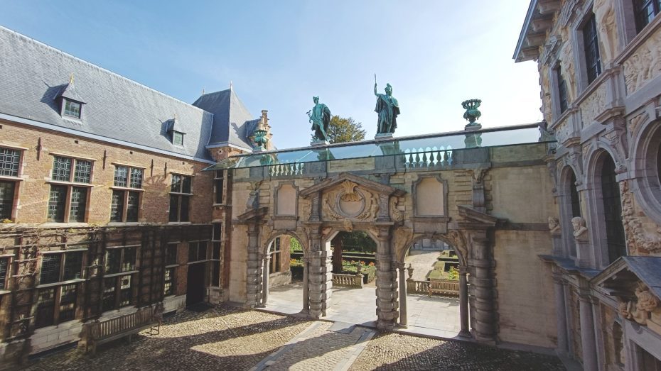 Porche de la Casa de Rubens, Amberes, Bélgica