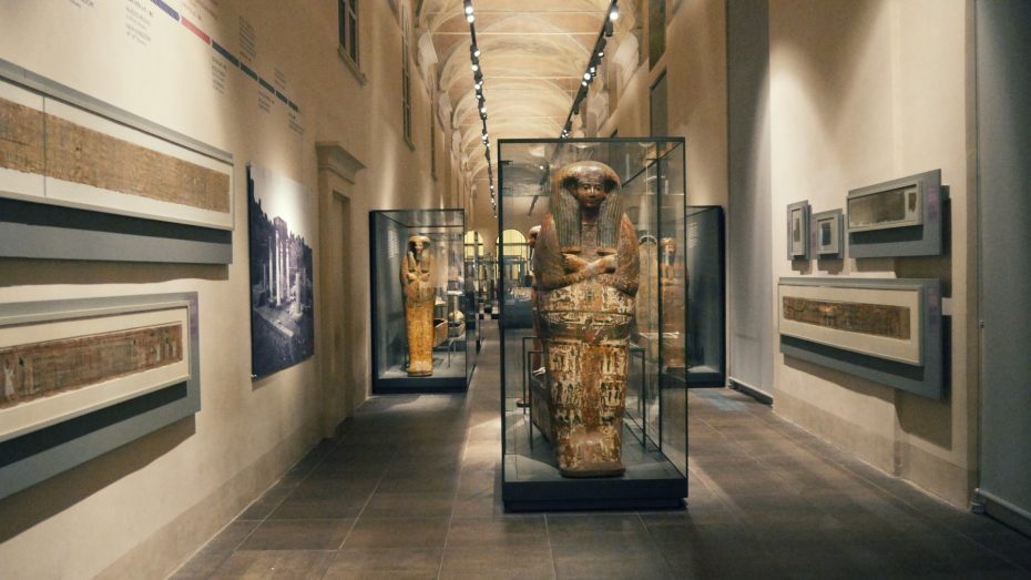 Sala de sarcófagos - Museo Egizio