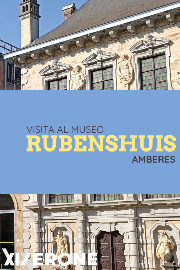 Vista al Museo Rubenshuis de Amberes, Bélgica