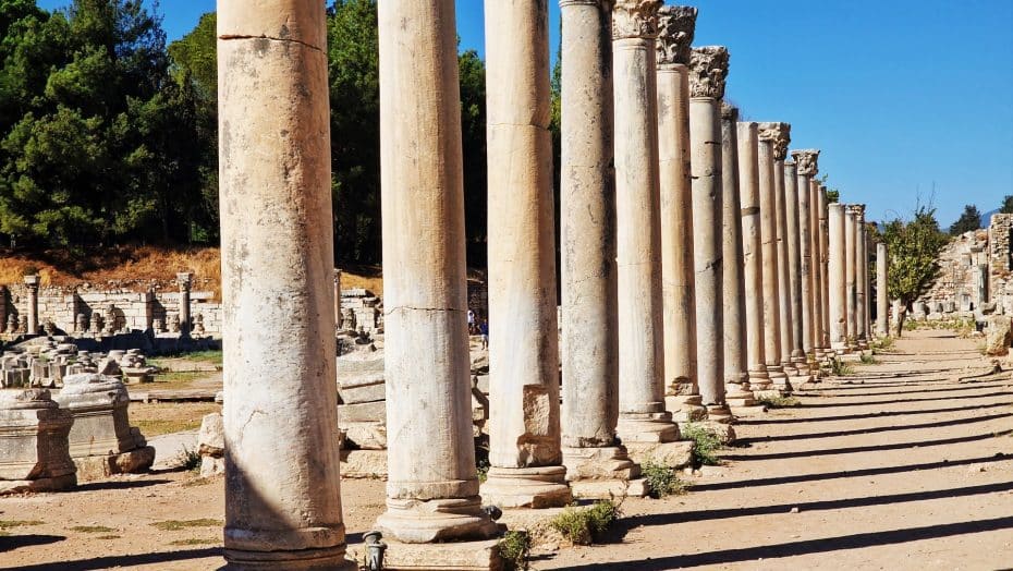 Ágora principal de la antigua ciudad de Ephesus