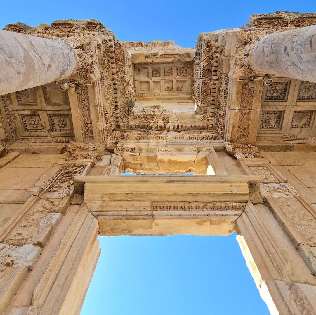 Celsus Library - View from below