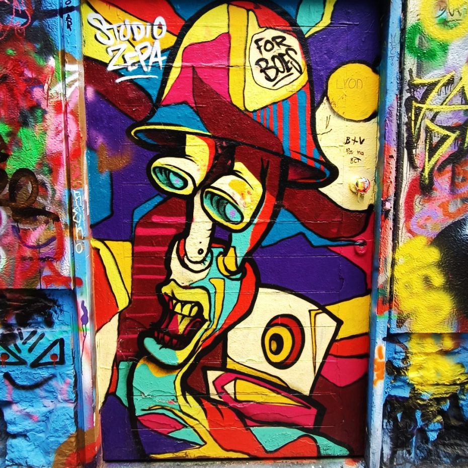 Obra de la Graffitistraatje de Gante
