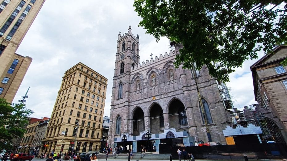 Qué ver en el Viejo Montreal - Basílica de Notre Dame