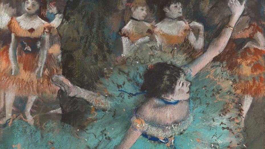 Degas's "Swaying Dancer" is one of the most famous works in the Thyssen-Bornemisza Museum