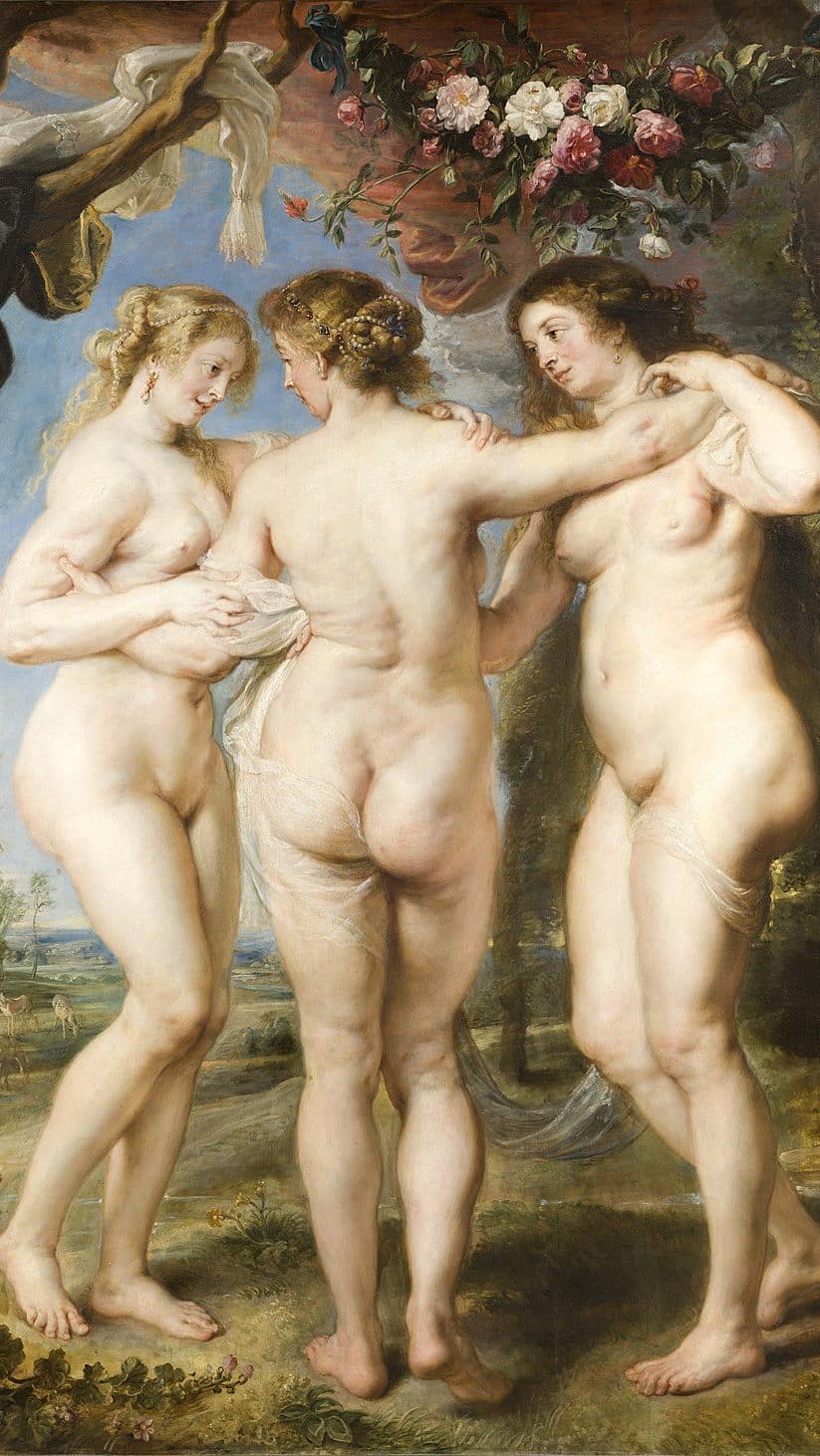 "Las Tres Gracias" de Rubens