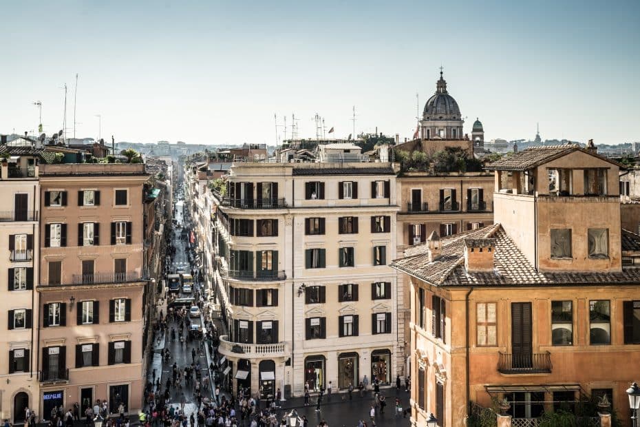 Best viewpoints in Rome - Trinità dei Monti Steps