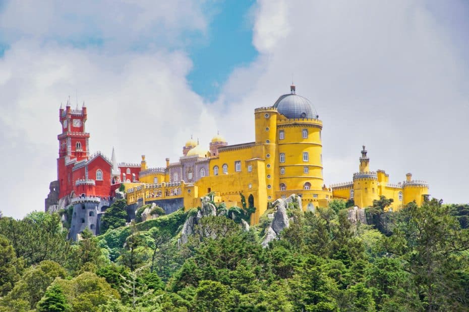 The Pena Palace is the most popular attraction among all the things to see in Sintra