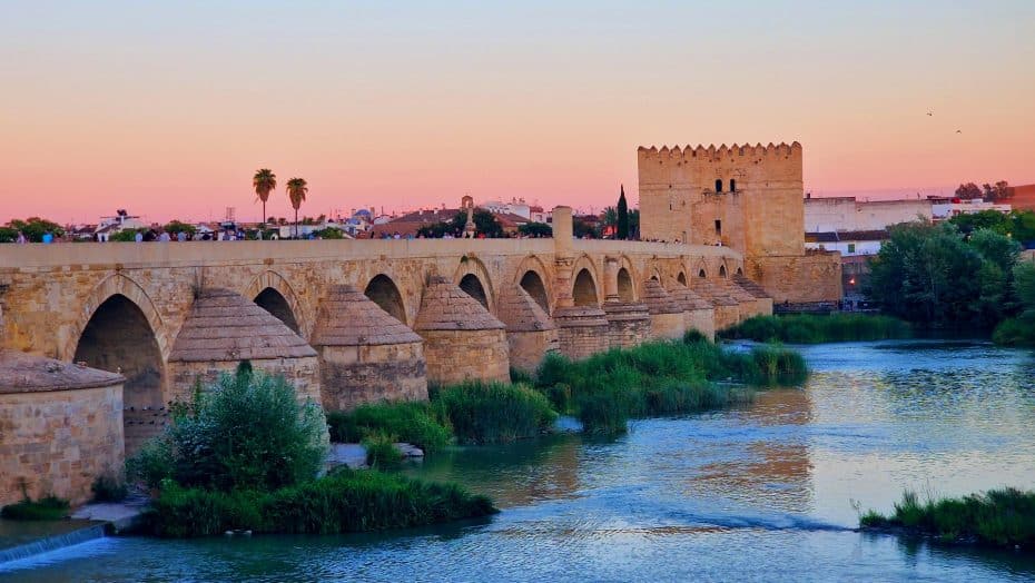 The Roman Bridge is one of the most famous monuments in Córdoba