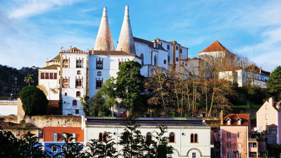 Vistas del Palácio Nacional de Sintra