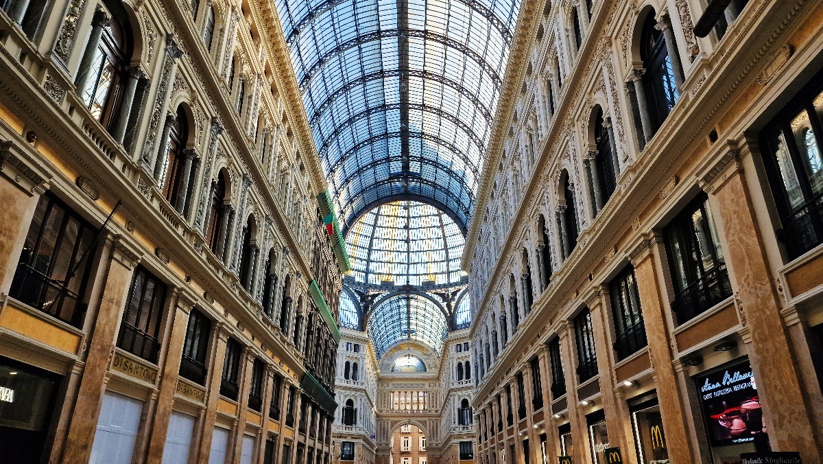 Qué ver en Nápoles - Galleria Umberto I