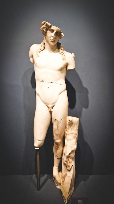 Estatua de Dionisio en el Museo de Selçuk