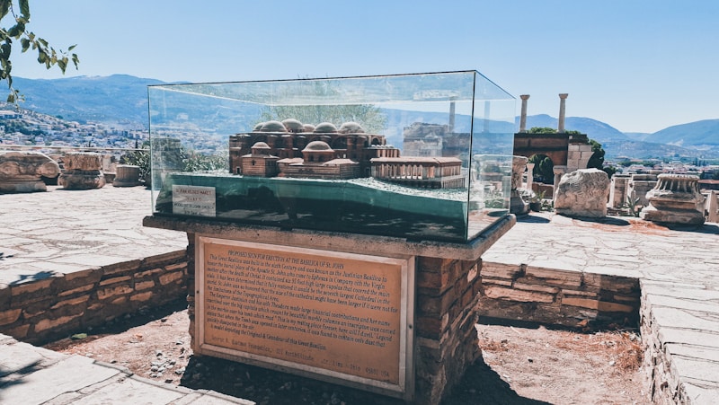 Model of the Basilica of John of Ephesus in the 7th century AD