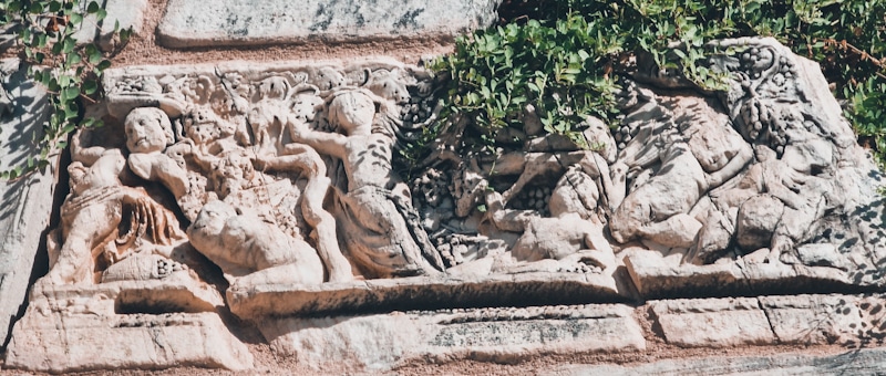Section of the Persecution Gate frieze