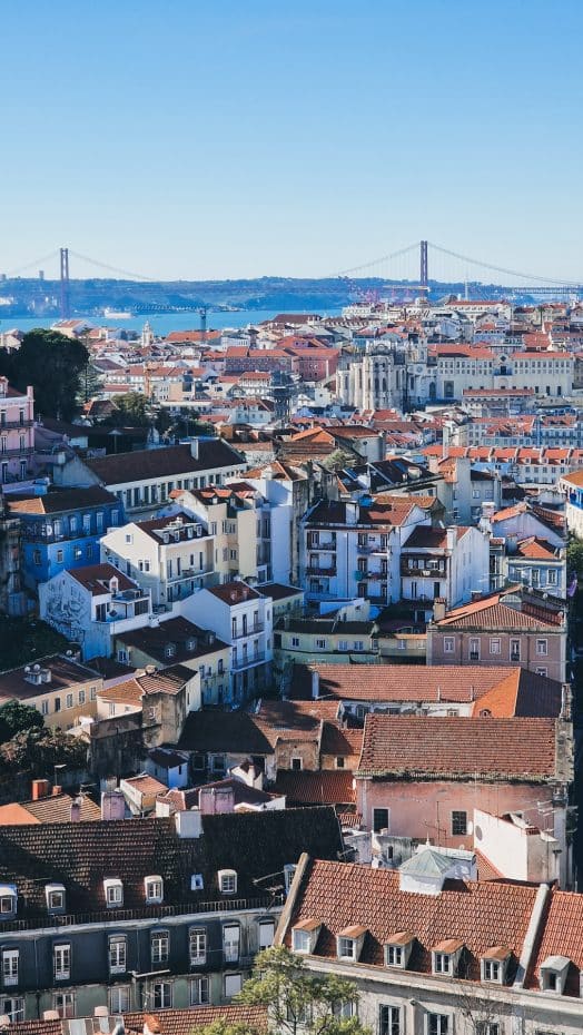 Vistas de Lisboa desde La Alfama