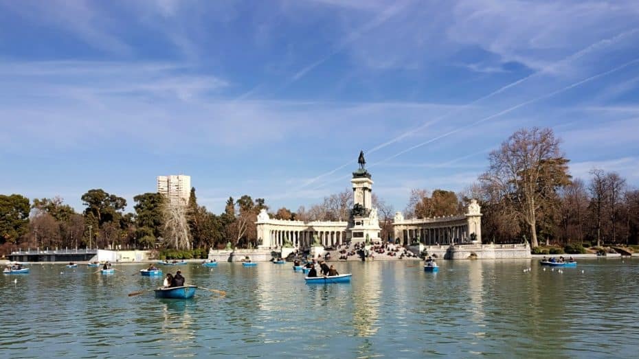 El Retiro, uno de los mejores parques de Madrid