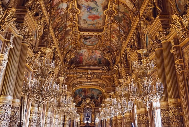 Ópera Garnier de París, una de las atracciones más impresionantes de la ciudad