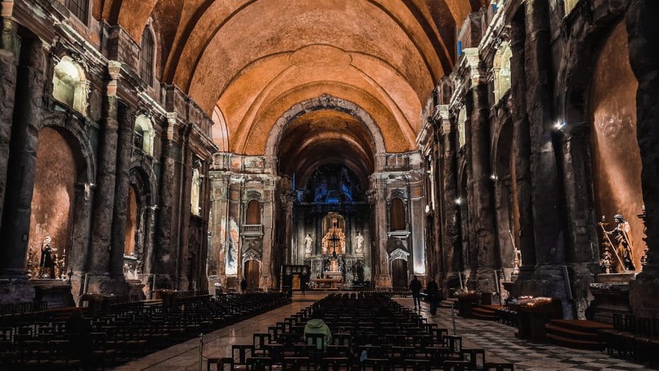 Interior de la Iglesia de Santo Domingo de Lisboa