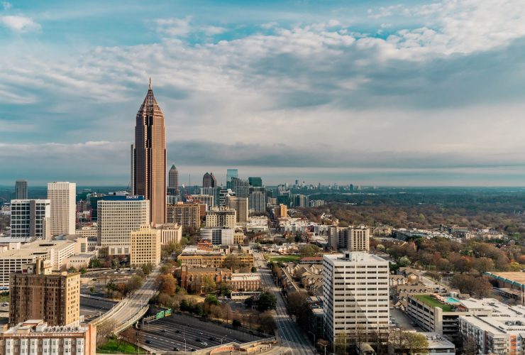 Descubre las mejores zonas donde dormir en Atlanta, Georgia.